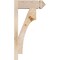 Ekena Millwork Westlake Arts & Crafts Smooth Outlooker, Douglas Fir, 5 1/2"W x 14"D x 26"H OUT06X14X26WTL03SDF - alternate 3